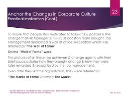 How does organizational culture affect change? John Kotter S 8 Step Change Process John Kotter S 8 Step Change Process S Their Early Bird Plan That Changed Their Organizational Culture Forever Ppt Download