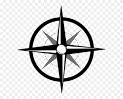 Now you can draw a line on the map along the straight edge of your compass (7a). Compass Rose Clip Art Free Vector In Open Office Drawing Simple Compass Logo Free Transparent Png Clipart Images Download