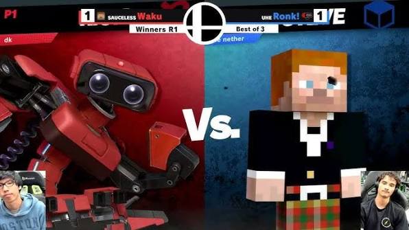 MM88 Singles: SSBU - WR1 - Waku vs Ronk!