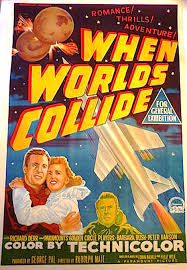 When Worlds Collide 1951 Via Australia Science Fiction Movie Posters Classic Horror Movies Old Movies
