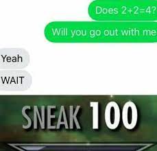 Dopl3r Com Memes Does 2 2 4 Will You Go Out With Me Yeah Wait Sneak 100