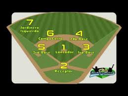 Cómo se juega al sóftbol. Posiciones Por Numero A La Defensivas En El Campo De Juego Del Beisbol Youtube