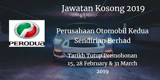 Последние твиты от jawatan kosong & internship (@jawatnkosong). Perusahaan Otomobil Kedua Sendirian Berhad Jawatan Kosong Perodua 15 28 February 31 March 2019 Johor Incoming Call Incoming Call Screenshot