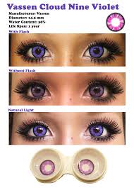 Color Contacts For Dark Eyes Vassen Cloud Nine Violet Sponsored Review By Shoppingholics Com Purple Contacts Colored Contacts Natural Contact Lenses