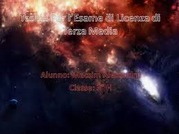 Tesina Per L Esame Di Licenza Di Terza Media 2