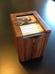 This Was My First One I Ve Made Many Changes To The Design Since This One Magic Cards Magic The Gathering Trading Card Storage