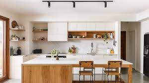 Led Track Lighting Minimalist Kitchen Design Kitchen Design Kitchen Inspirations