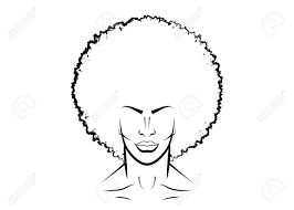 Usually, a mane that has ringlets as curly as this tends to stay in one place but only with the proper hairdo. Portrait Of Black Man With Curly Hair Avatar Of African American Example Hairstyle Shop Sketch Drawing Of Face Afro Young Guy Vector Illustration Isolated On White Background Royalty Free Cliparts Vectors And