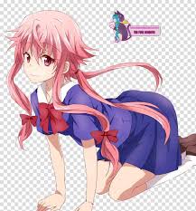 All png & cliparts images on nicepng are best quality. Yuno Gasai Render Female Anime Character Transparent Background Png Clipart Yuno Gasai Anime Female Anime