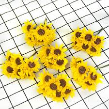 Cara membuat bunga dari kertas lipat. 6 Pcs Lot Kertas Buatan Bunga Matahari Bunga Buket Buatan Tangan Untuk Pernikahan Dekorasi Diy Wreath Scrapbooking Kerajinan Palsu Bunga Buatan Bunga Kering Aliexpress