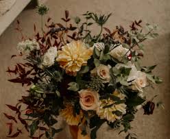 30 elegant fall burgundy and gold wedding ideas. Gold Burgundy Blush And Navy Garden Style Bridal Bouquet In Tillamook Or Anderson Florist