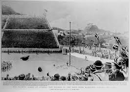 Michel bréal originated the idea of a race from the city of marathon to athens. Lost Inaugural Olympic Marathon Prize Found Returned To Greece