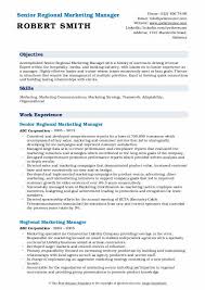 Workbloom has an extensive database of cover letter samples as well. Regional Marketing Manager Resume Samples Qwikresume