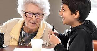 Pen pal program bridges generations