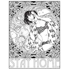 Color your worries away on instagram: These Artists Are Making Free Coloring Pages For You To Enjoy