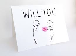 Will You Be Mine Cute Valentines Day Card Romantic Card Etsy In 2021 Valentine Love Cards Romantic Birthday Cards Anniversary Cards For Boyfriend