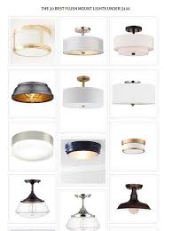 Here Is A Round Up Of The Best Flush Mount Lights Under 100 You Don T Need To Spend A Fortune Flush Mount Kitchen Lighting Flush Lighting Flush Mount Lights