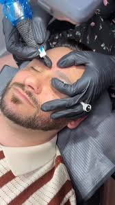 eyebrow waxing at Brandy Barbers in Surrey BC