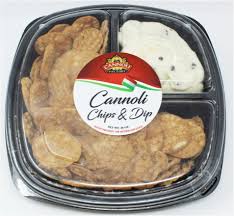 You need a set of cannoli forms to make this dessert. Cannoli Chips And Dip Retail Taste It Presents