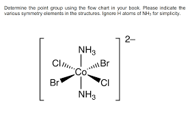 solved determine the point group of allene using the flow