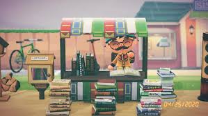 Used Book Stall Animal Crossing New Horizon Animal Crossing Animal Crossing 3ds New Animal Crossing