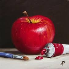 Daily Paintworks Original Fine Art C Jane Palmer Apple Painting Apple Art Original Fine Art