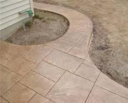 Maybe you would like to learn more about one of these? Pattern And Color Ashlar Slate Pattern And Colored Using A Cream Beige Hardener And Nutmeg Releas Outdoor Rooms Garden Stamped Concrete Patio Stamped Concrete