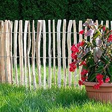 Floranica Impragnierter Getackerter Staketenzaun Meterware Aus Eigenem Werk Nur Sortierte Massive Stabe Sichere Spi In 2020 Holzzaun Kastanienzaun Gartenzaun Holz