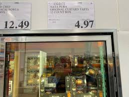 Nata Pura Original Custard Tarts 4 97 Costco Clearance In 2020 Custard Tart Custard Tart