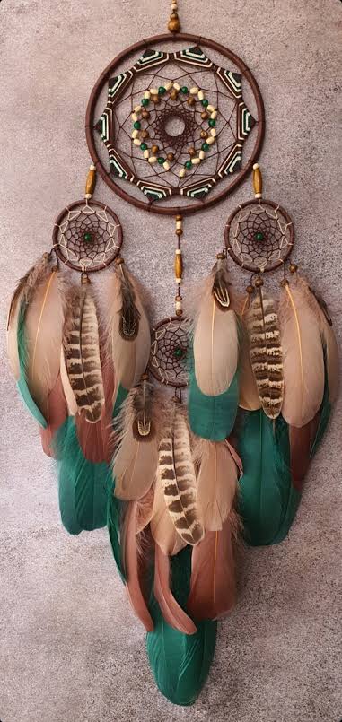 Large Authentic Dreamcatcher, Native American Inspired Traditional Dream  Catcher Wall Hanging Bedroom Decor, Real Ojibwe Design Traumfanger - Etsy