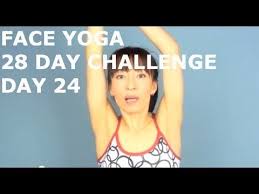 Day 24 28 Day Face Yoga Challenge For The Neck And Jawline Face Yoga Face Yoga Exercises Face Yoga Method