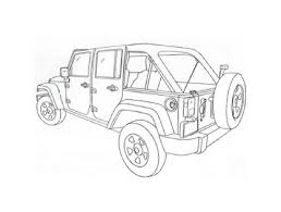 How to draw a car jeep wrangler rubicon youtube. 30 Top For Sketch Jeep Drawing Side View Armelle Jewellery