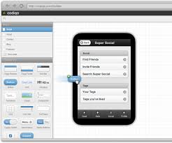 Jquery Mobile Mockup And Builder Tool Prototyping Tools Mobile App Builder Web Development Design