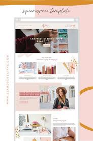 Squarespace Website Template Design The Modern Day Creative Etsy Website Template Design Squarespace Website Templates Web Design Inspiration