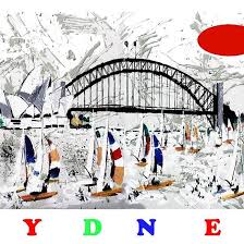 Sydney Harbour And Yachts Abstract Design By Al Benge Abstract Design Design Abstract