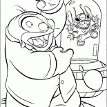 See these adorable characters in your coloring pages. Coloring Page Stitch And Elvis