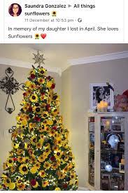 We did not find results for: Sunflower Christmas Tree In Honour Of Late Daughter 9gag