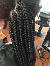 Large Mid Back Braids Hair Styles Box Braids Hairstyles Short Hair Styles