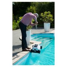 Aspirateur De Piscine De Fond Sur Batterie Sans Fil Robotclean Ubbink Accu Pool Pour Piscines Jusqu