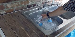 how to build an outdoor sink