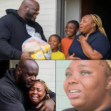 Job Loss, But Miracles Come: Shaquille O'Neal Appears at Employee's Home,  Brings Surprising Surprise That Will Surprise Everyone! The story of a  woman who made waves online by working a 12-hour shift