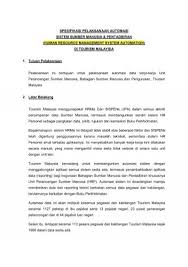 Manajemen sumber daya manusia (msdm) adalah bagian dari ilmu manajemen yang mempelajari pengelolaan manusia secara efektif dari fungsi hal paling penting dalam manajemen sumber daya manusia adalah manusia. Human Resource Management System Automation Tourism Malaysia