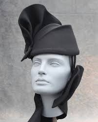 I love the drama of a new hat” Phillip Block * Creating soft pleated hats  with a 40s vibe in the atelier today. DM for details or to order * *  #hatquote #