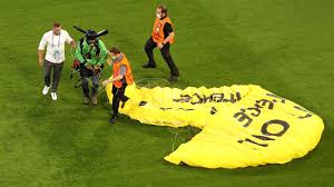 Numerous injuries and deaths occur every year in germany's alpine and coastal regions. Parachuting Protestor Nearly Crashes Into Fans Ahead Of France V Germany Match At Euro 2020 Goal Com
