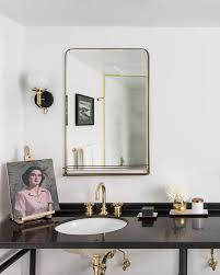 Black And Gold Bathroom Vanity Bathroom Organization Hacks That Will Double Your Space Bathroom Vanity Organization Bathroom Organization Hacks Small Bathroom Storage Solutions