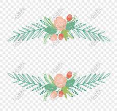 From pic.pikbest.com anda bisa memilih bingkai format png atau buat di word saja. Bingkai Bunga Vektor Tumbuhan Hiasan Kartu Undangan Pernikahan Ilustrasi Poster Ilustrasi