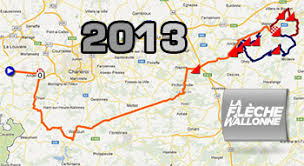 The waalse pijl is a famous belgian spring ride that has been held since 1936 in the beautiful wallonia. Het Parcours Van De Waalse Pijl 2013 Op Google Maps Google Earth En Het Tijd En Routeschema Blog Velowire Com Photos Videos Actualites Cyclisme