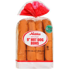 Nutritional information, diet info and calories in footlong hot dog, buns from lakeland. Nickles Enriched 9 Hot Dog Buns 8 Count 20 Oz Walmart Com Walmart Com
