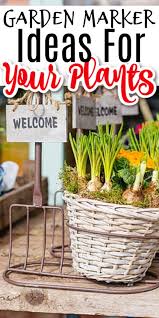 Today, you will see a gallery full of label and marker ideas for your garden, from sophisticated, to sweet and fun. Garden Markers And Plant Label Ideas