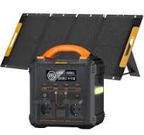 551.25 Wh Portable Power Station with 100 W Solar Panel, Solar Generator  LiMnFePO4 Battery for Camping Backup at Home
